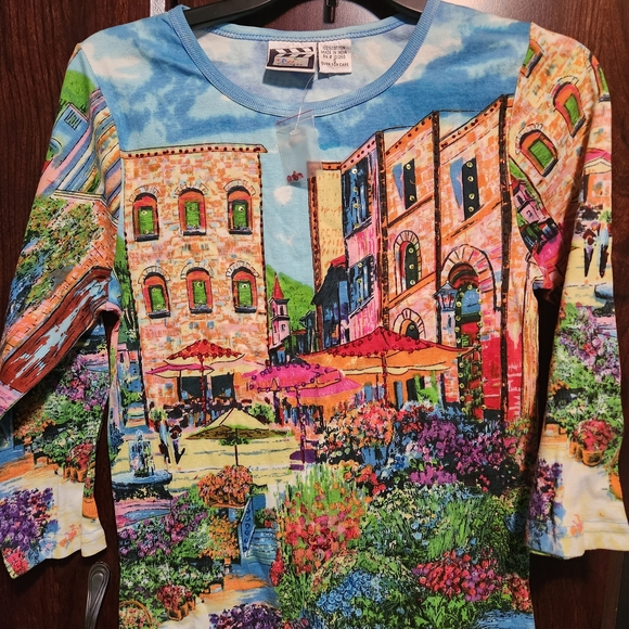 Multicolor Cityscape Shirt - Picture 2 of 4